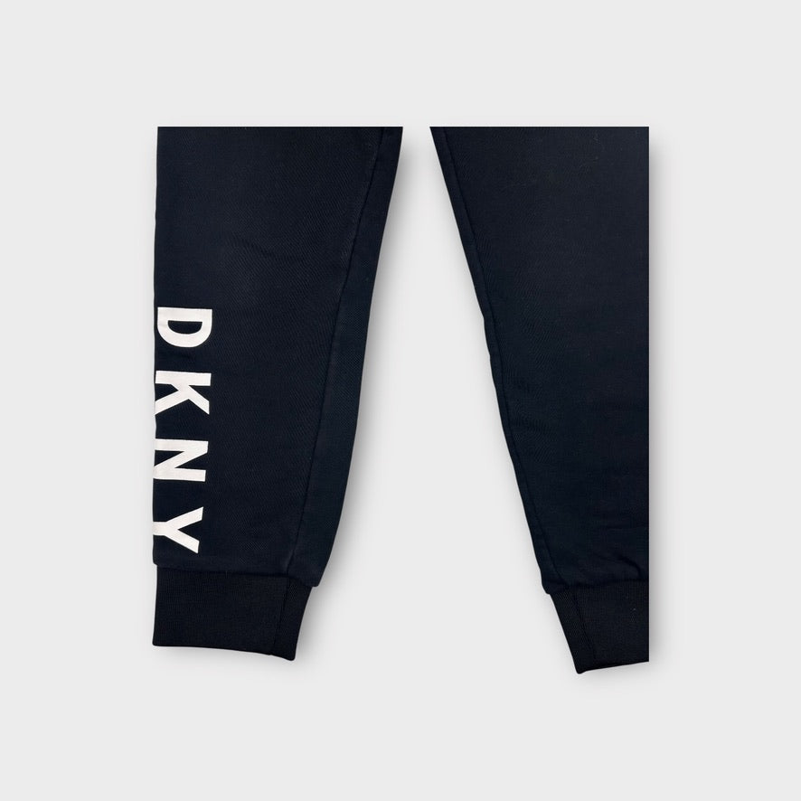 DKNY Logo Track Pants, Size 10