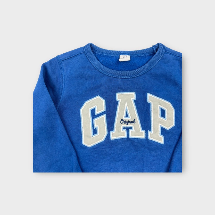 Gap Kids Blue Logo Jumper, Size 4