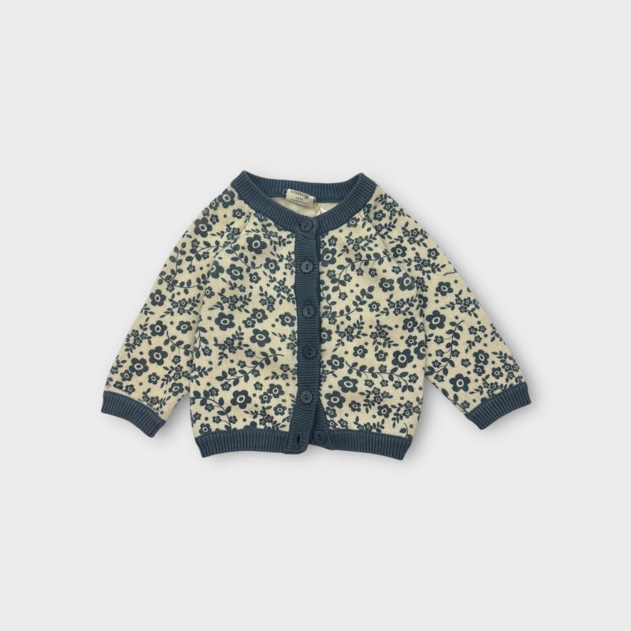 Nature Baby Floral Cardigan, Size 000