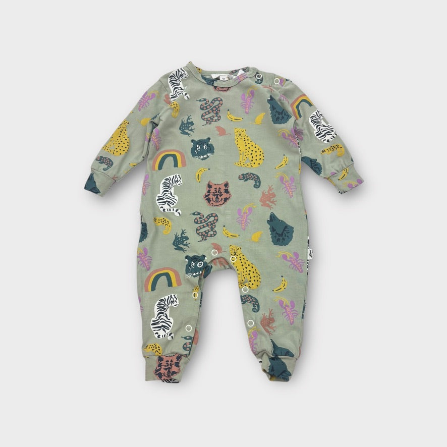 Phoenix and the Fox Animal Onesie, Size 00