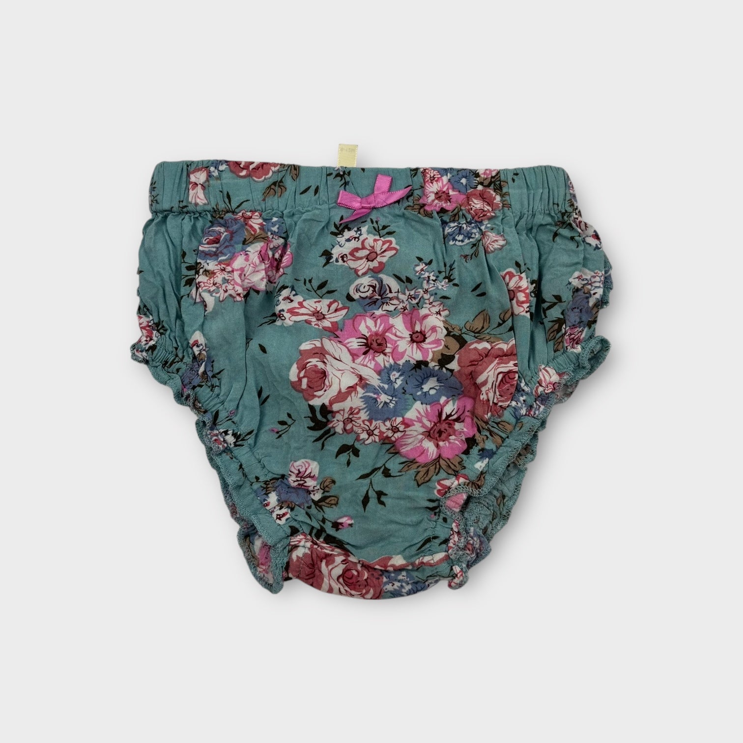 Petite Papinelle Floral Bloomer Set, Size 0