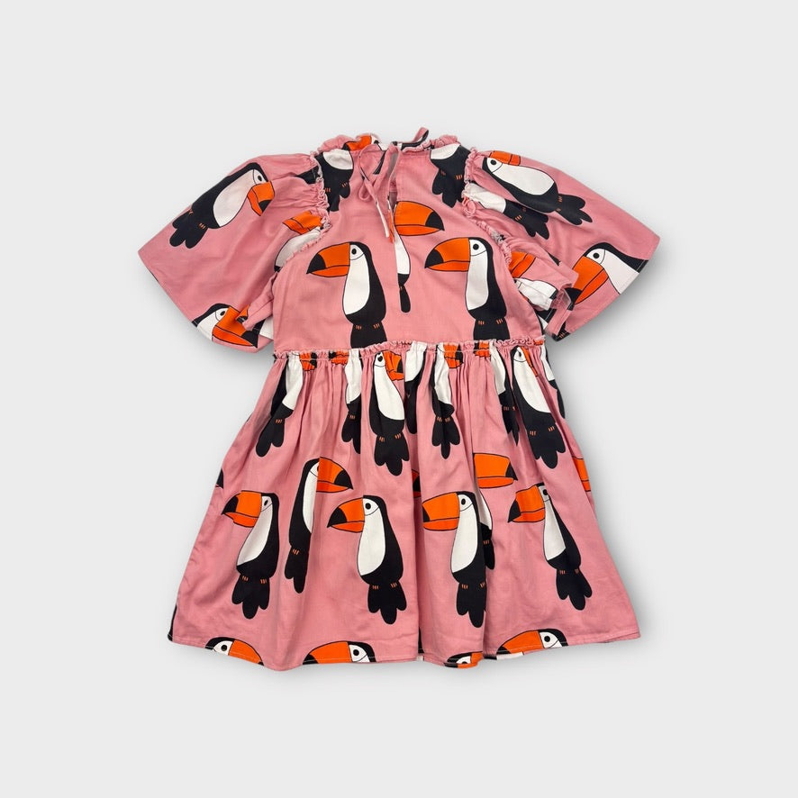 KUKU Kid Toucan Dress, Size 7-8