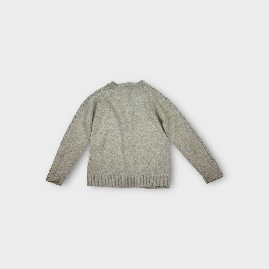 Oishi-M Grey Cardigan, Size 2