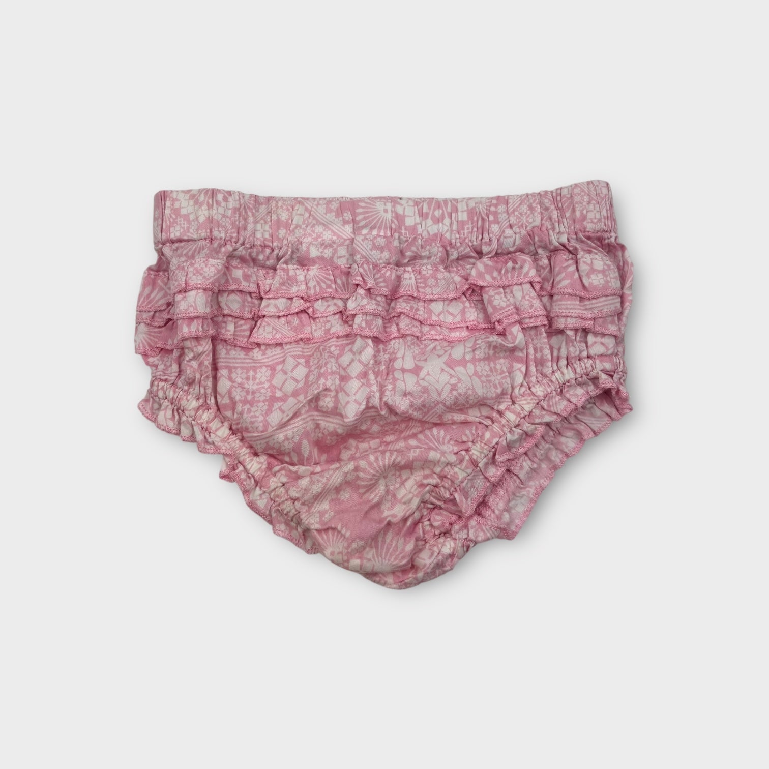 Petite Papinelle Floral Bloomer Set, Size 0