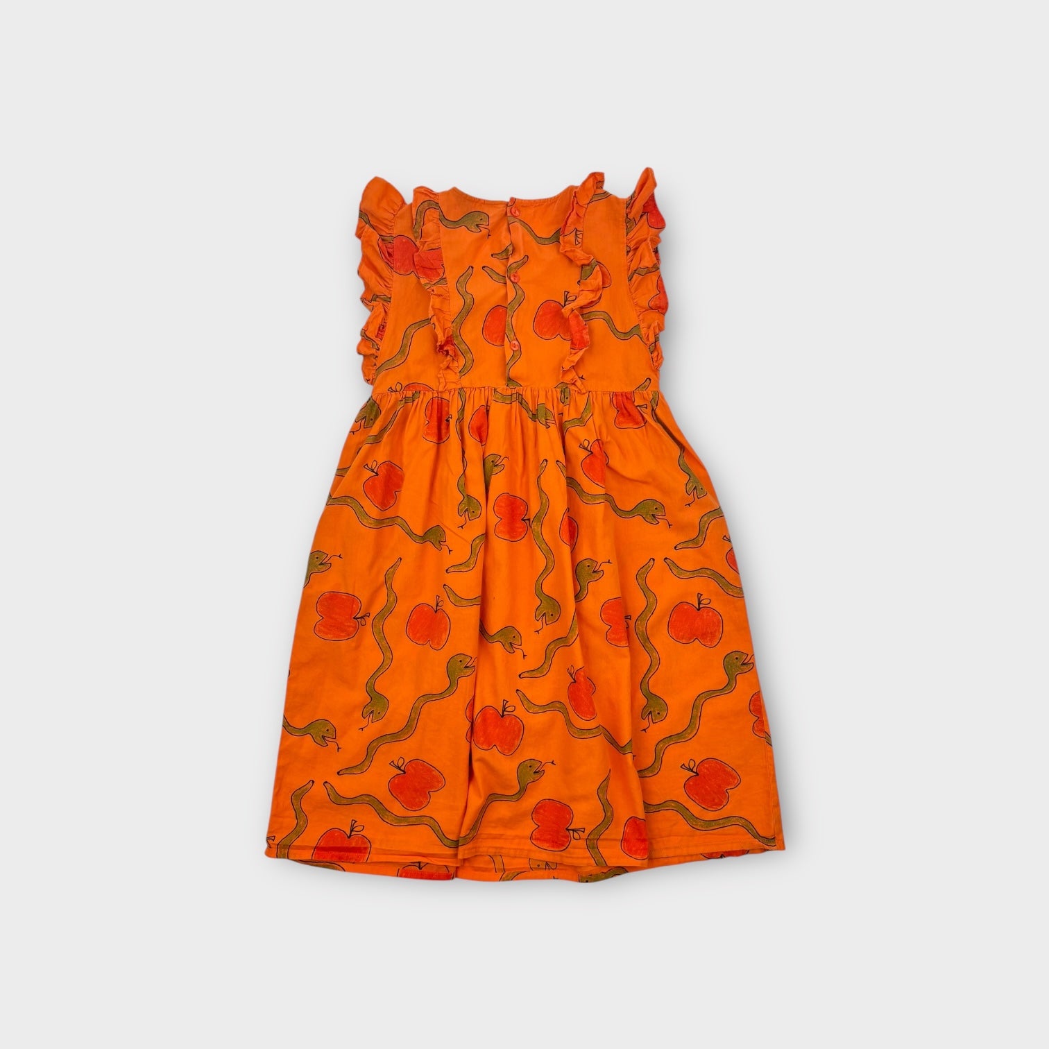 The Animals Observatory Snake and Apple Dress, Size 6