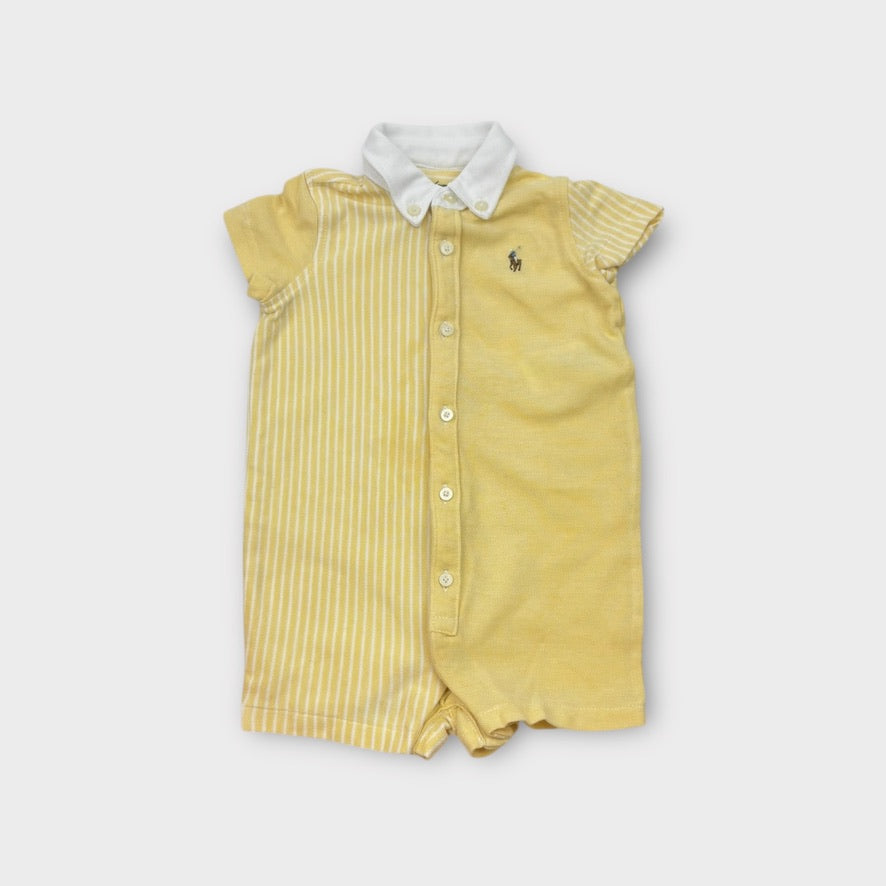 Ralph Lauren Yellow Romper, Size 00