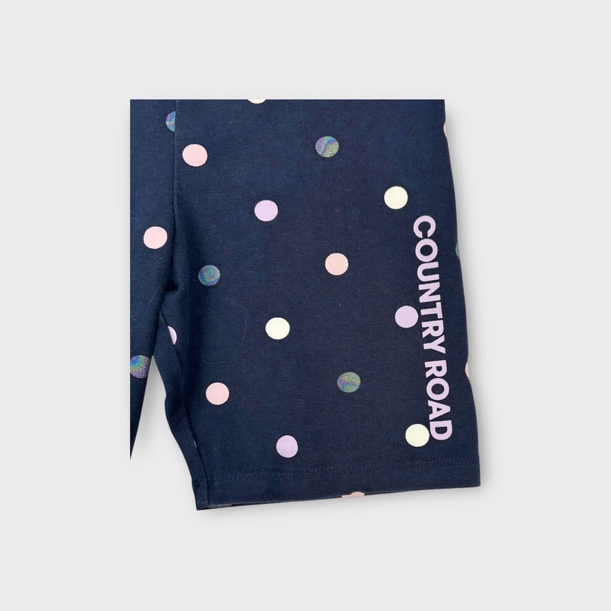 Country Road Spotty Bike Shorts, Size 6