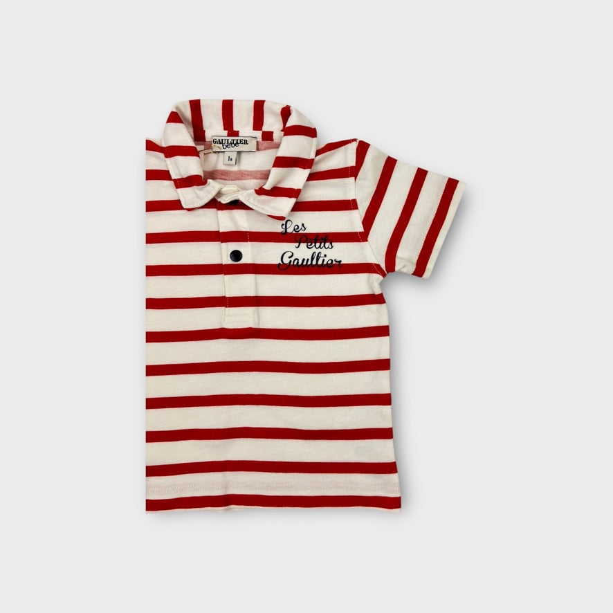 Gaultier Bebe Stripe Nautical Set, Size 1