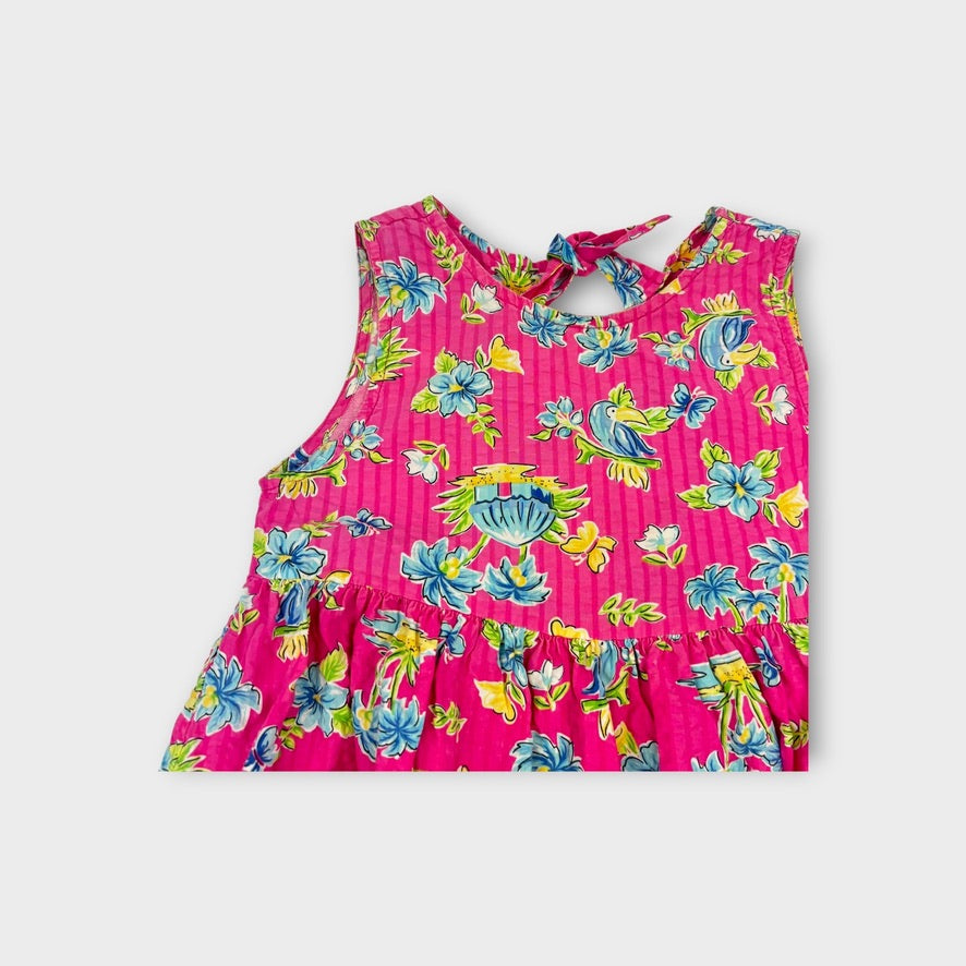 Vintage OshKosh B'Gosh Seersucker Dress, Size 5