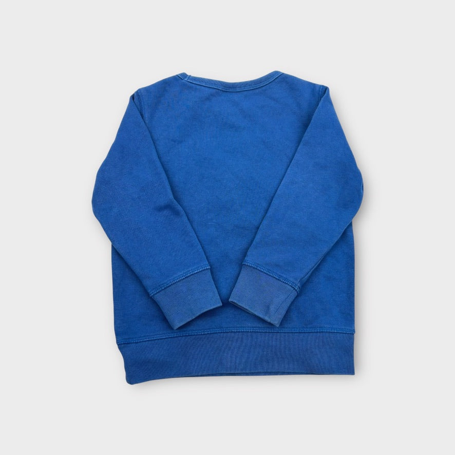 Gap Kids Blue Logo Jumper, Size 4