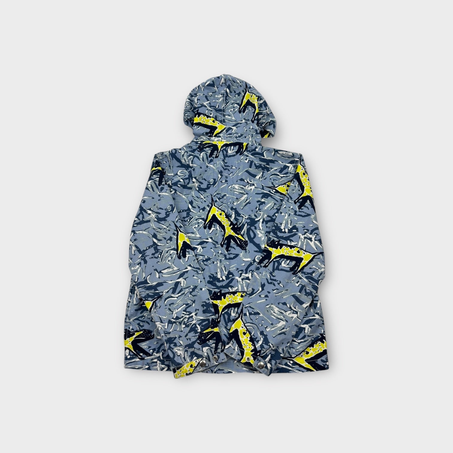 Quicksilver Pattern Hooded Jacket, Size 10