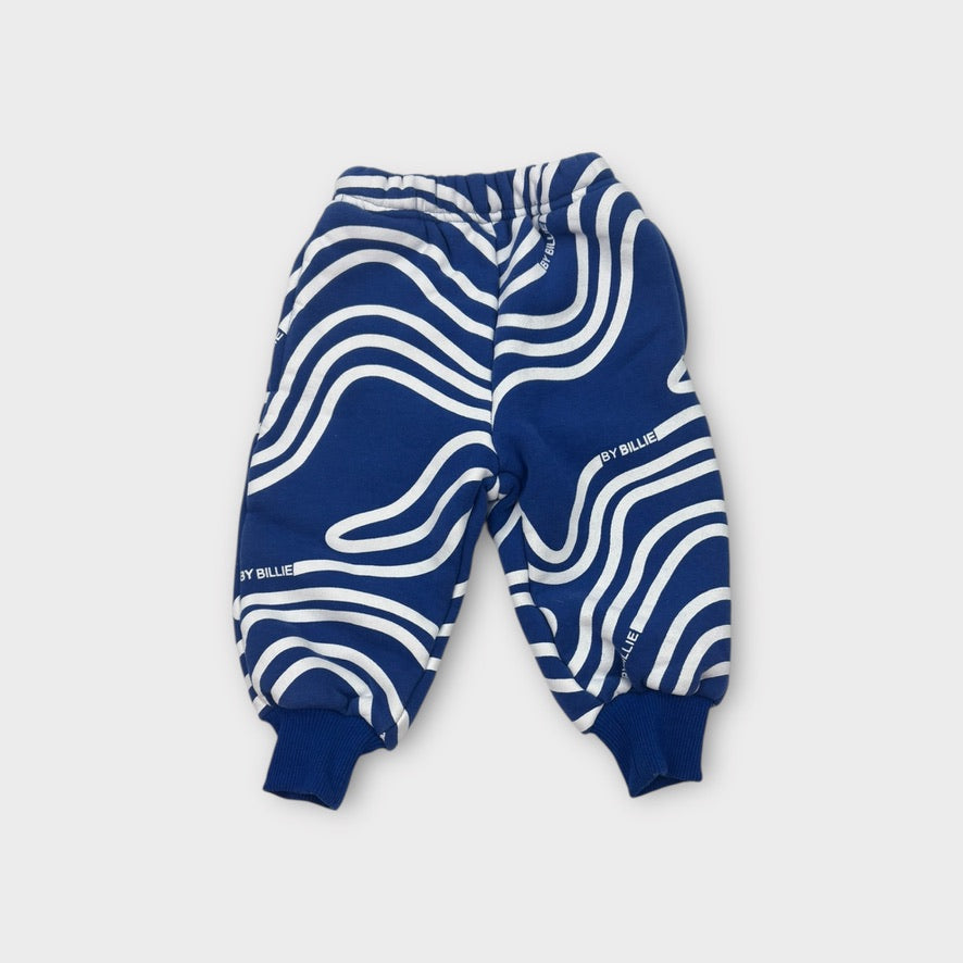 By Billie Logo Swirl Pants, Size 00