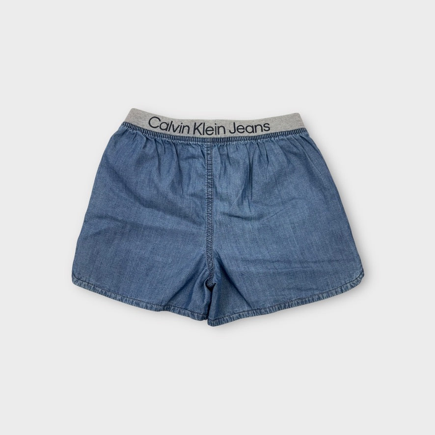 Calvin Klein Chambray Shorts, Size 12-14