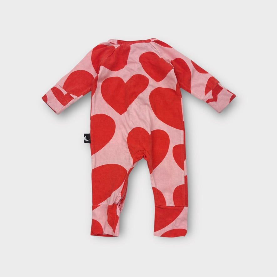 Kip & Co Heart Onesie, Size 00