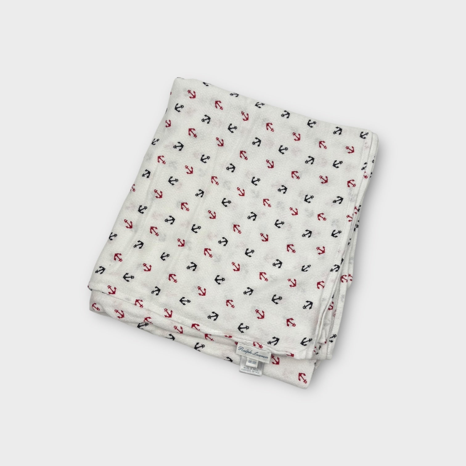 Ralph Lauren Anchor Muslin Wrap