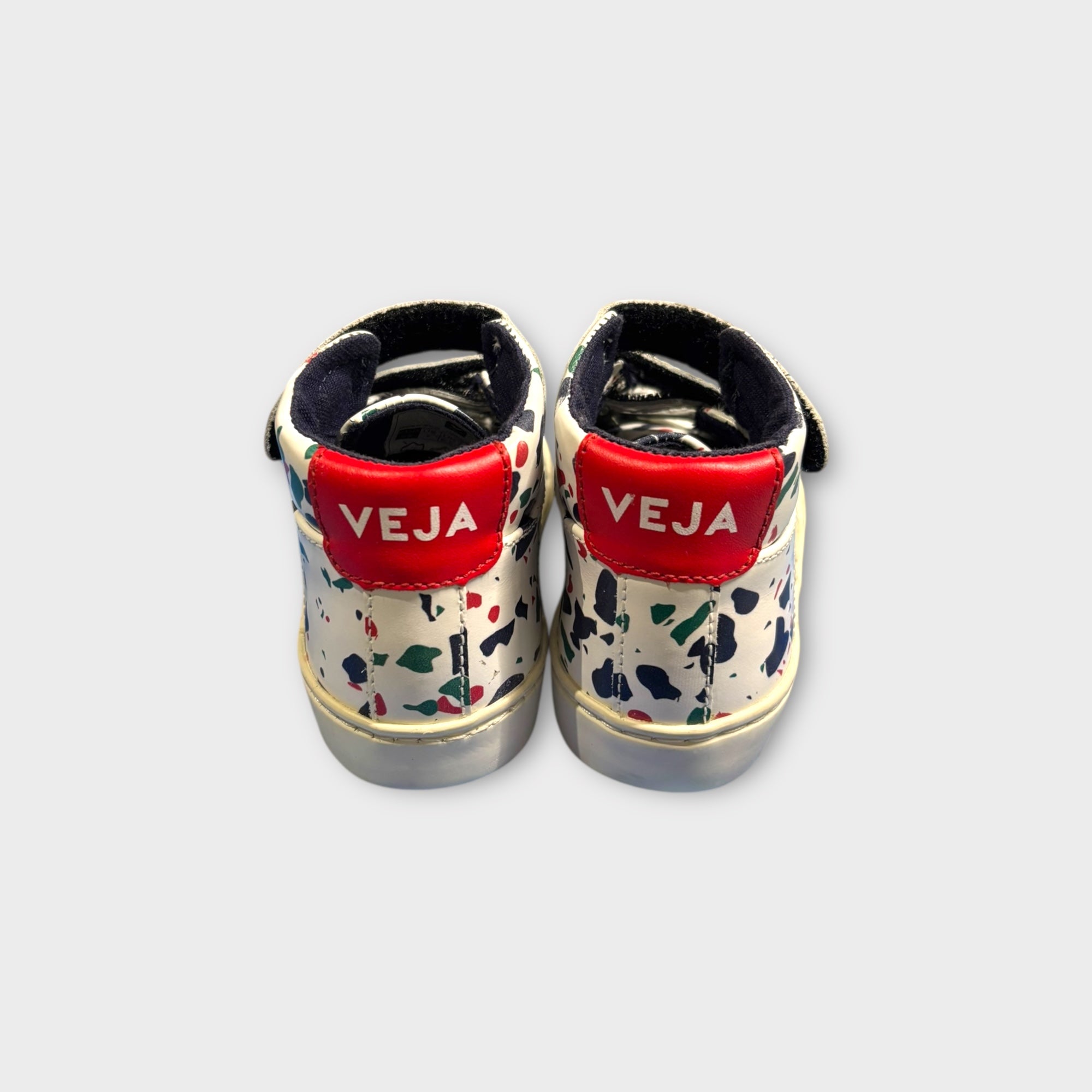 Veja Speckled High Top Sneakers, Size EU 23