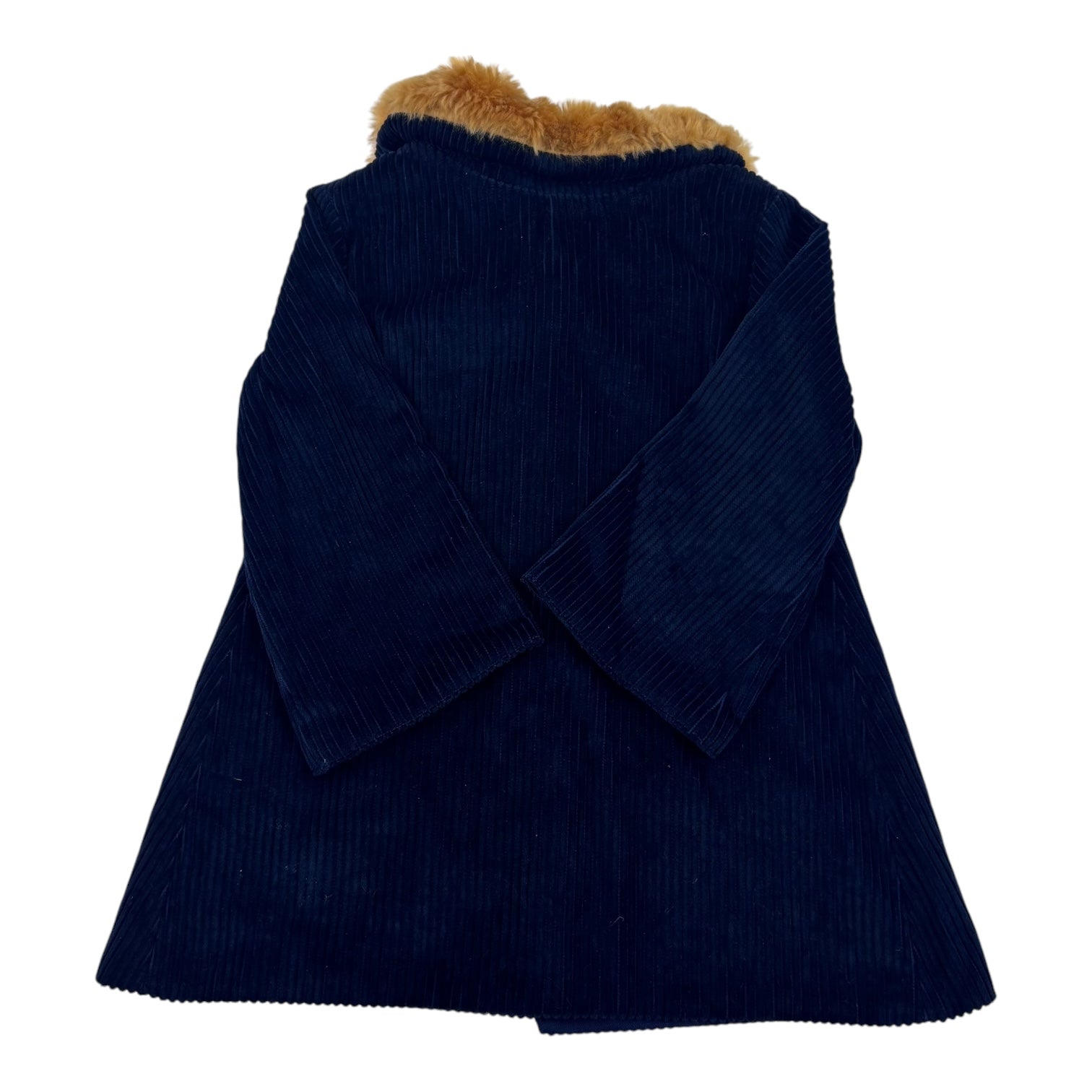 Dream Navy Cord Coat, Size 2-3