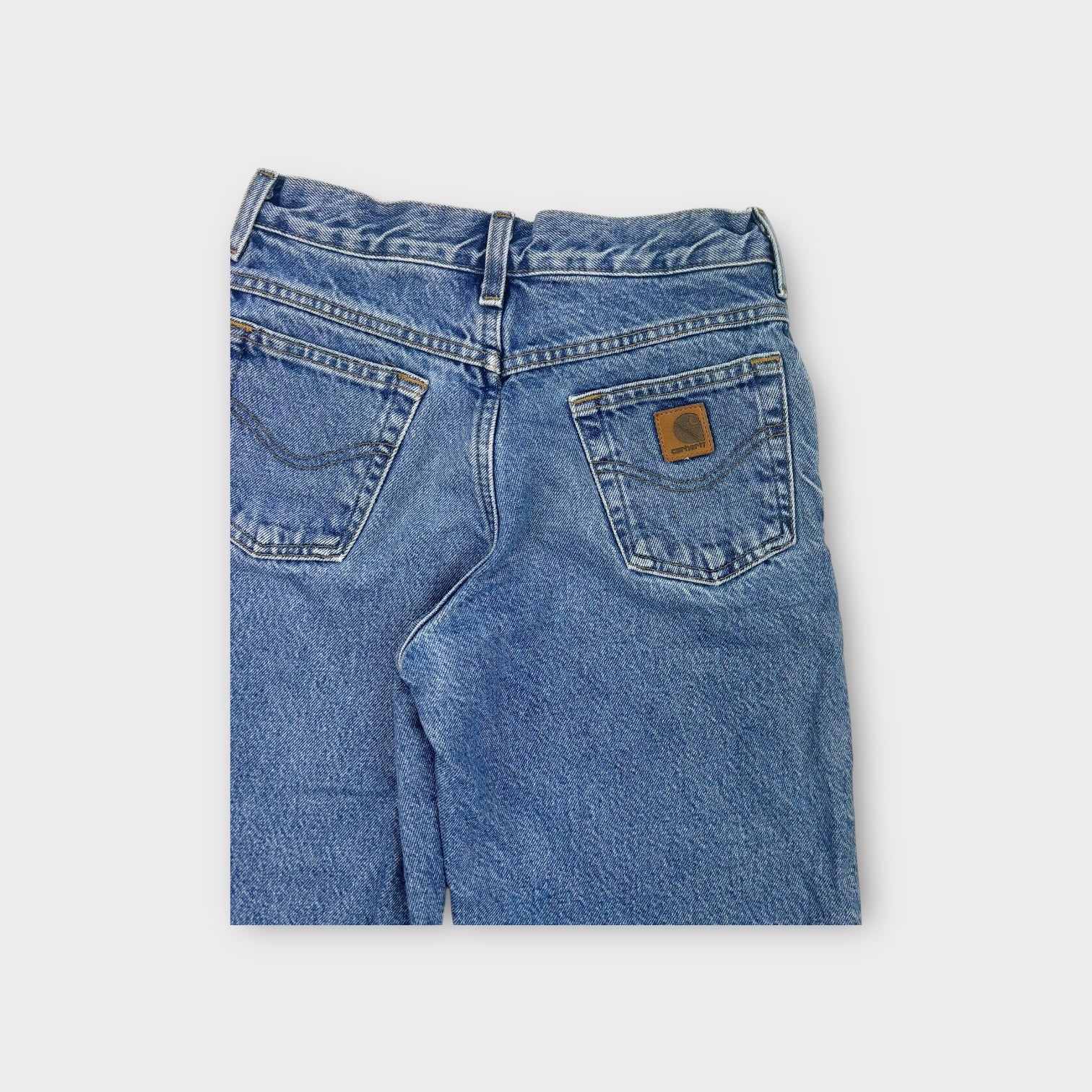 Carhartt Fleece Lined Denim Jeans, Size 12