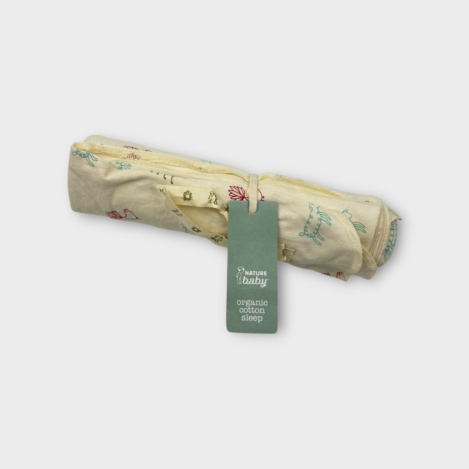 Nature Baby White Animal Print Blanket