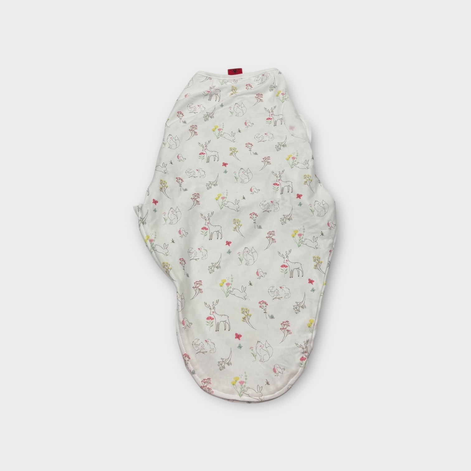 Aden & Anais White Forrest Swaddle Wrap, Size 4-6m