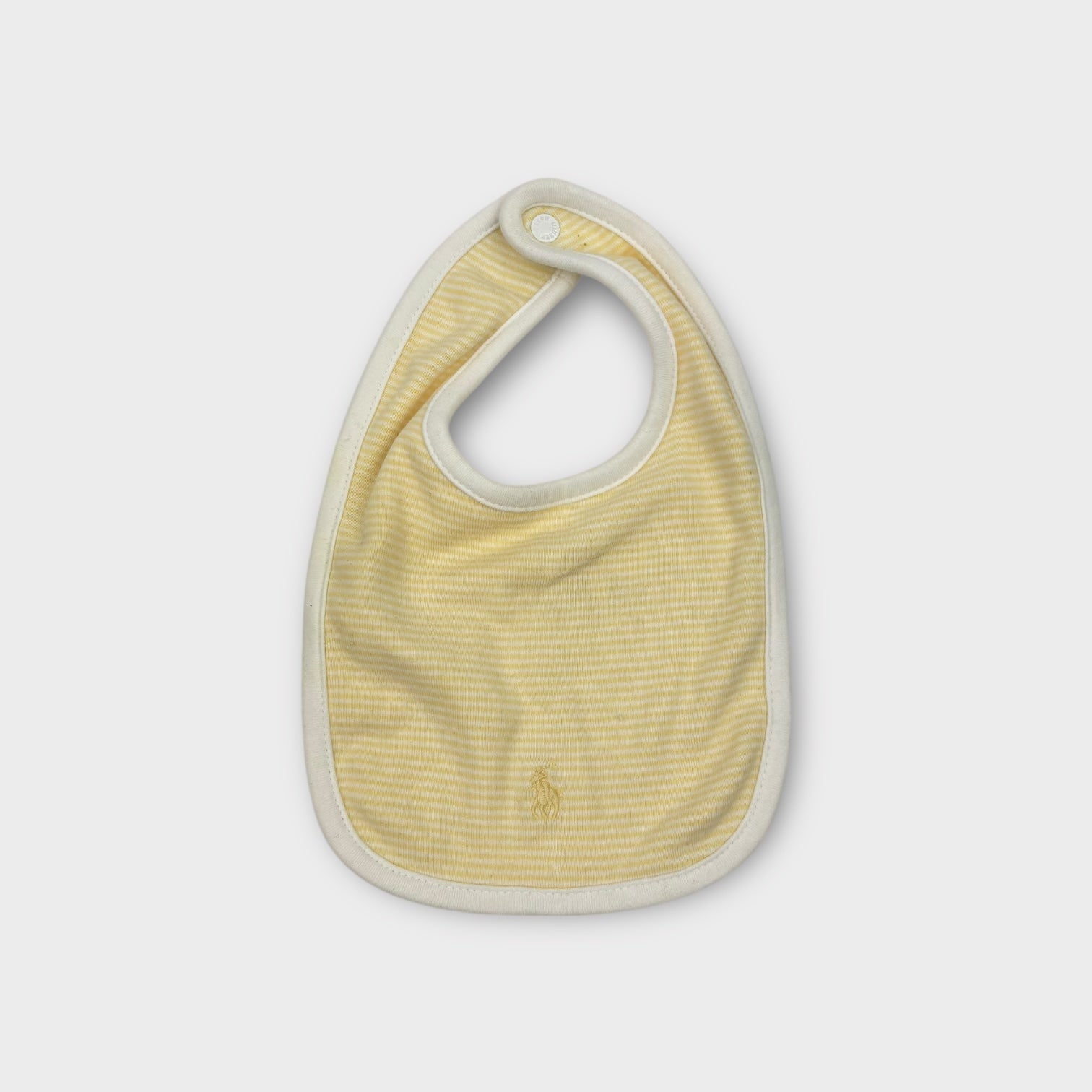 Ralph Lauren Yellow Stripe Bib