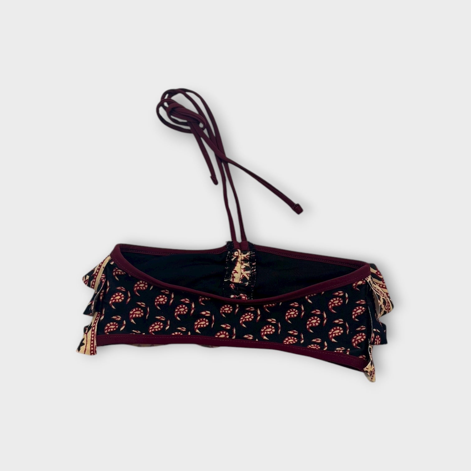 Zimmermann Dark Paisley Swimsuit Set, Size 2