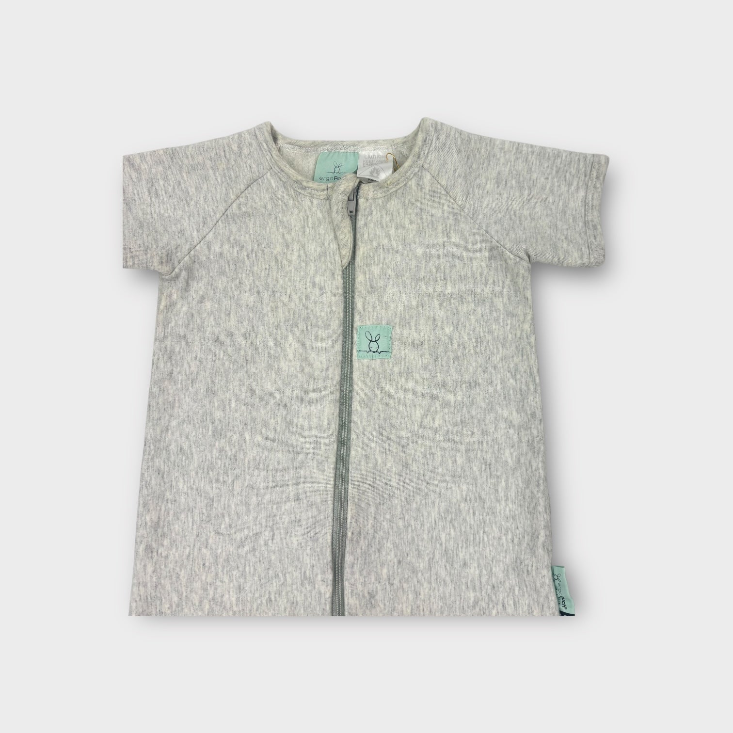 ErgoPouch 1.0 Tog Grey Sleep Suit, Size 0-1