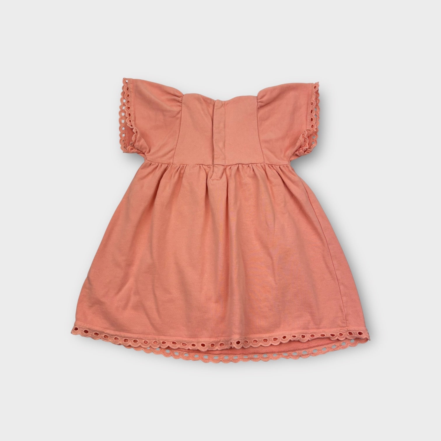 Chloe Peach Lace Dress, Size 3