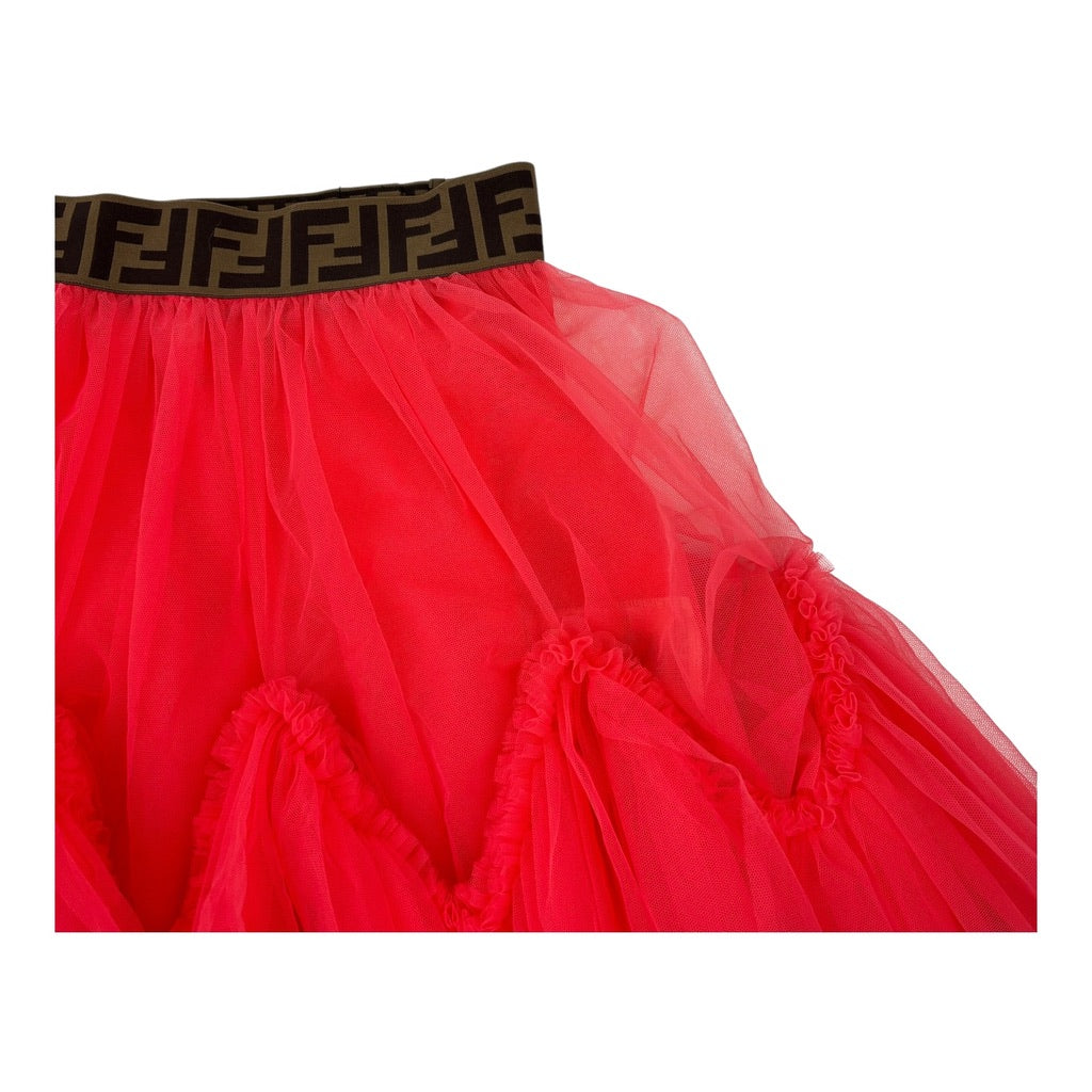 Fendi Kids Tulle Skirt, Size 10