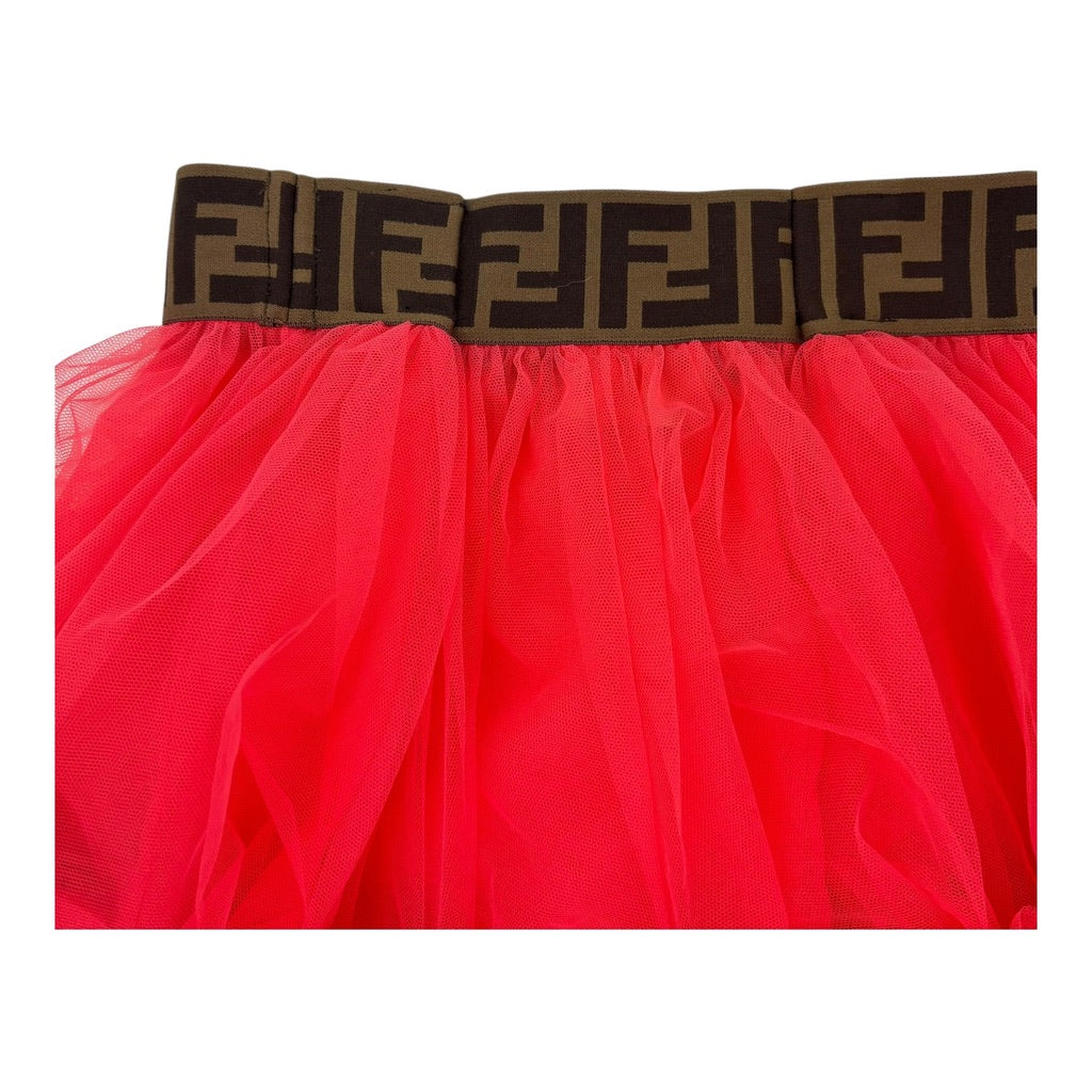 Fendi Kids Tulle Skirt, Size 10