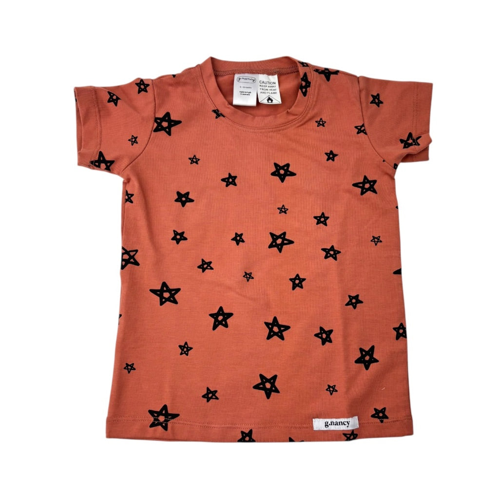 G Nancy Star Print Pyjamas, Size 9-18 months
