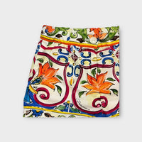 Dolce & Gabbana Printed Shorts, Size 2