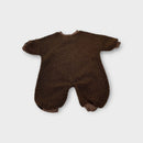 Cinnamon Baby Brown Boucle Romper, Size 000
