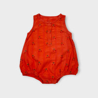 Olive and the Captain Cherry Romper, Size 1