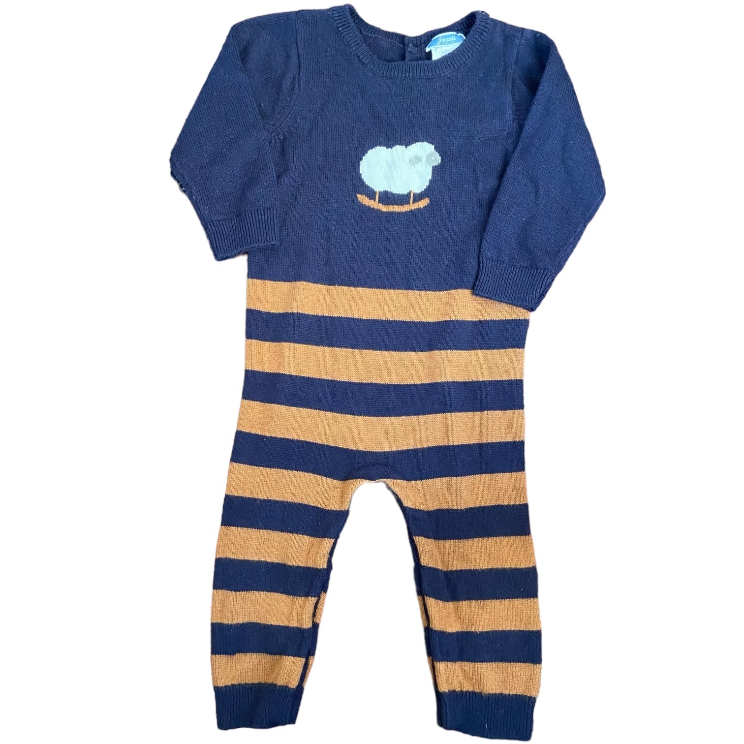 Jacadi Cashmere Onesie, Size 0