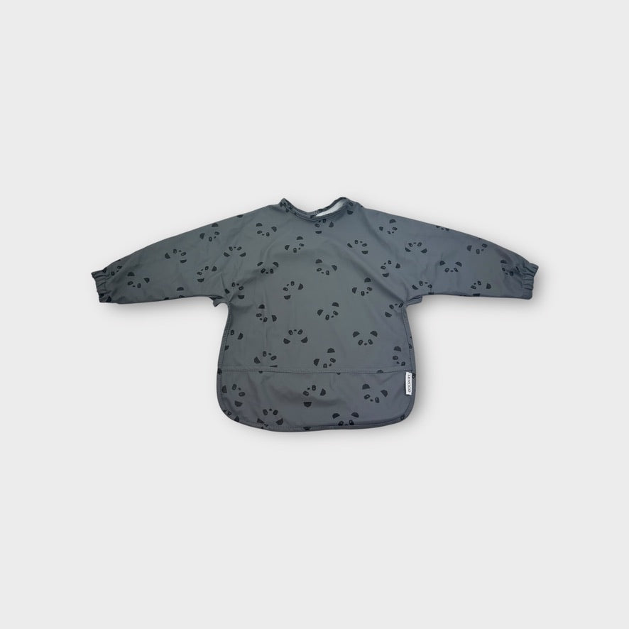 Liewood Panda Print Smock Bib, 0-2