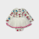 Rock Your Baby Bunny Tulle Dress, Size 1