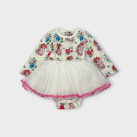 Rock Your Baby Bunny Tulle Dress, Size 1