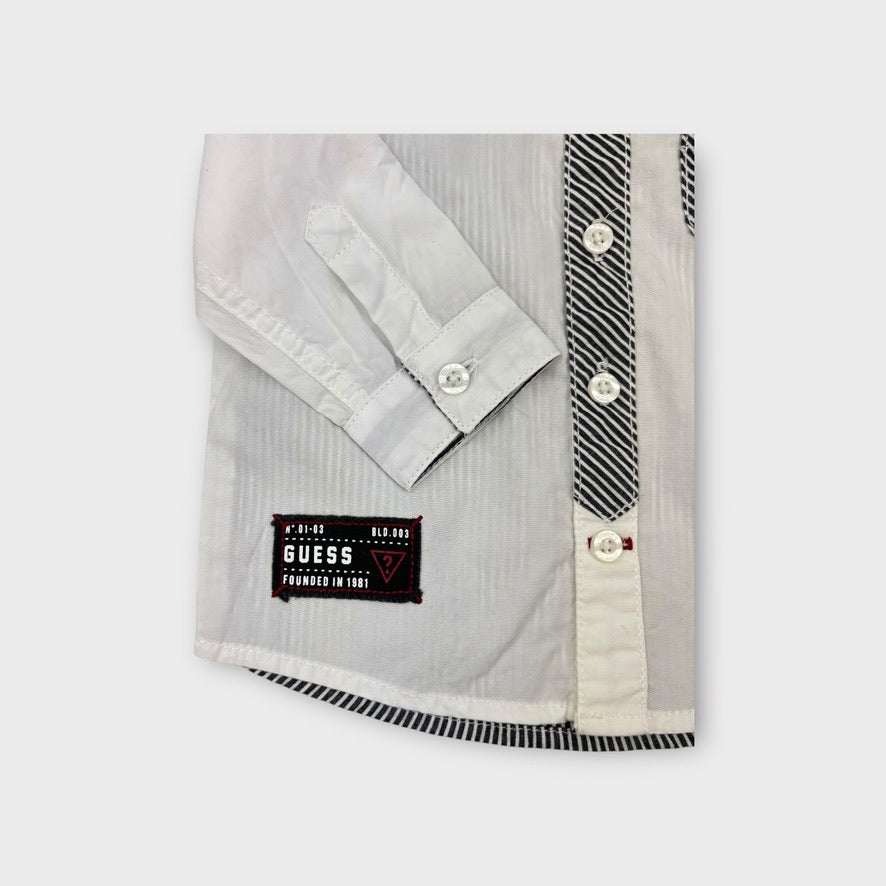 Guess Stripe Detail Shirt, Size 0