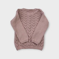 Jamie Kay Pointelle Knit Cardigan, Size 3