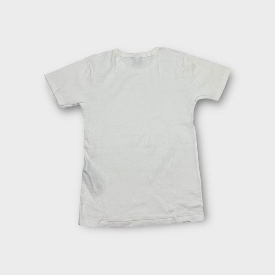 Petit Bateau White T-Shirt 2 Pack, Size 10