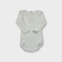 Petit Bateau Long Sleeve Bodysuit Bundle, Size 1