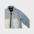 Rock Your Kid Denim Bomber Jacket, Size 2
