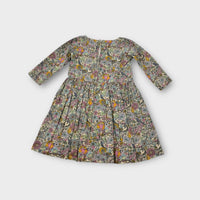 Peggy Long Sleeve Floral Dress, Size 3
