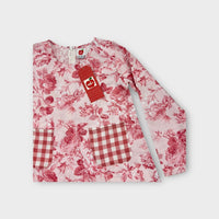 Oobi Floral Smock Dress, Size 7