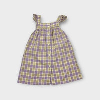 Little Morby Purple Check Dress, Size 2