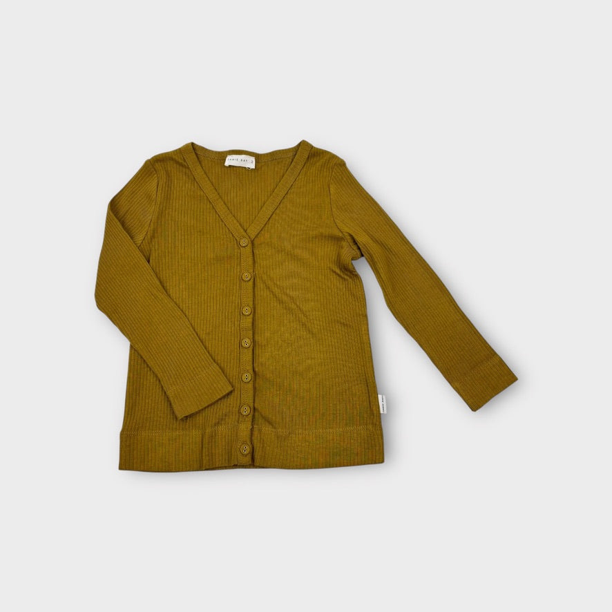 Jamie Kay Ribbed Cardigan, Size 3