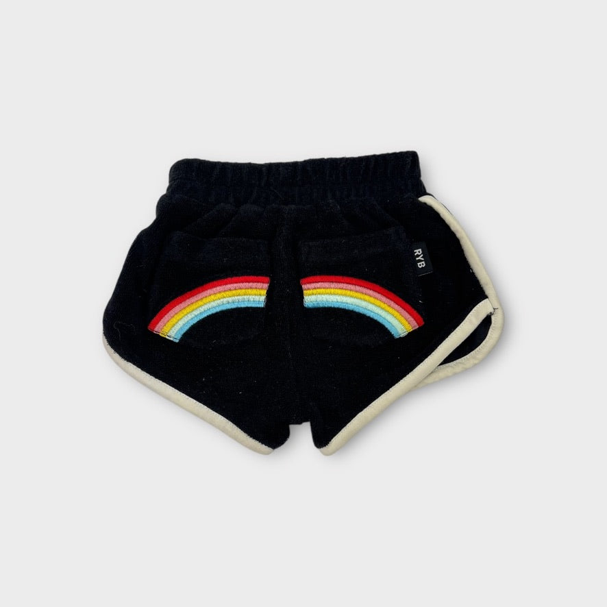 Rock Your Baby Rainbow Shorts, Size 000