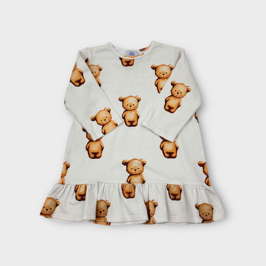 Cheeky Chickadee Bear Dress, Size 0