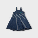 Kenzo Denim Pinafore Dress, Size 4